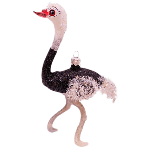 Vogelstraus 1 Weihnachtsschmuck Vogel Strauss
