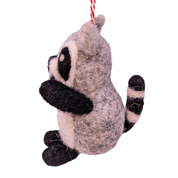 Filzhänger Waschbär