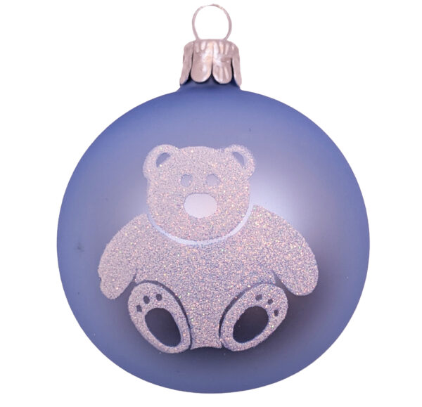 Christmas Bauble Baby First Christmas Blue