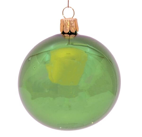 Weihnachtskugel moosgrün