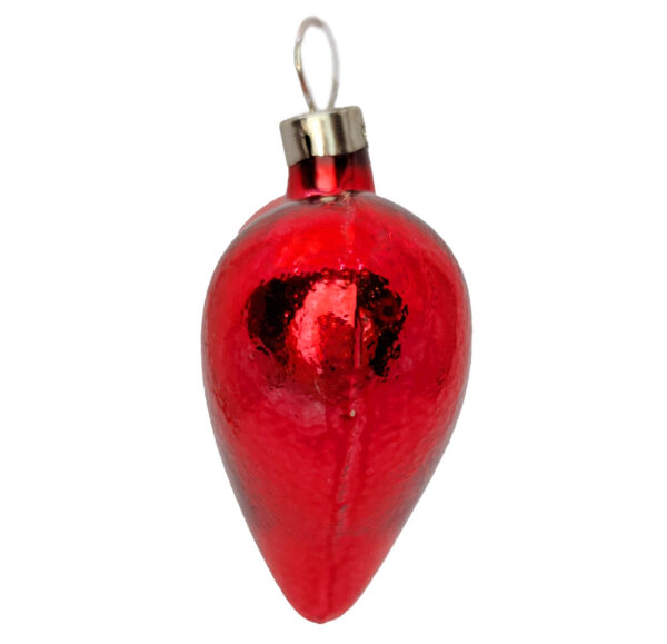 Weihnachtsschmuck Herz rot