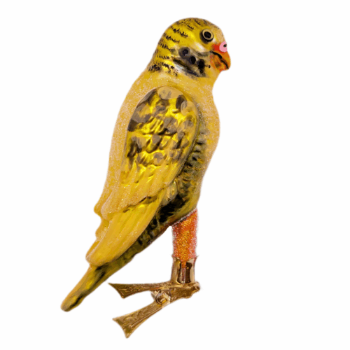 Christmas Ornament Budgie