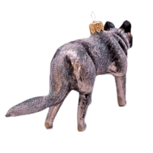 Weihnachtsschmuck Wolf